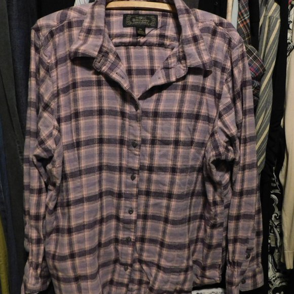 Button up Plaid Flannel Cozy size 3XL - Picture 1 of 2